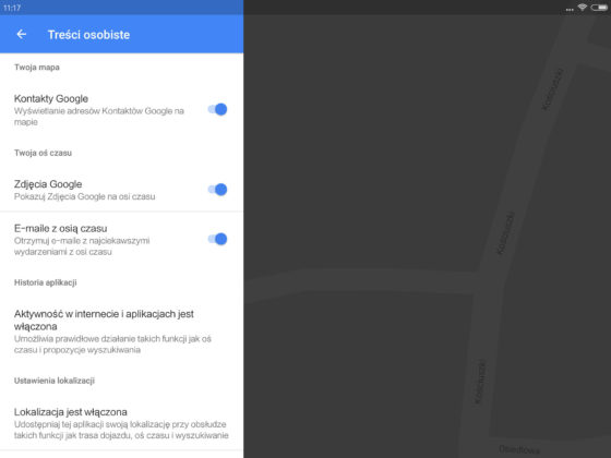 Mapy Google 9.45 beta