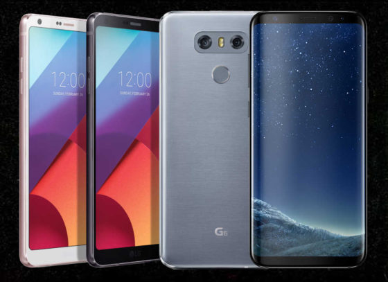 LG G6 Samsung Galaxy S8