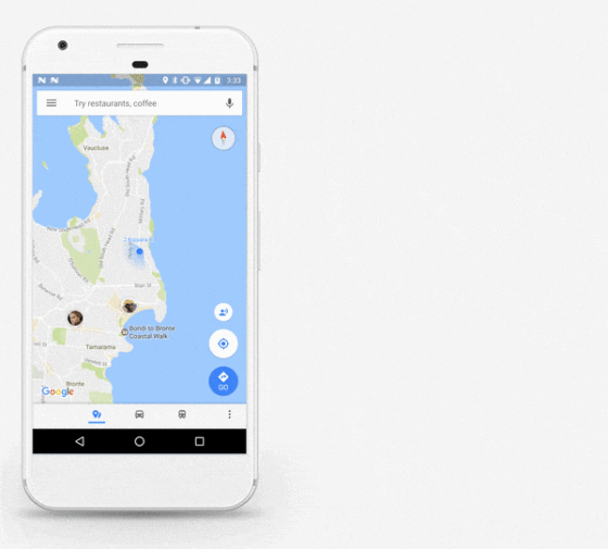 Mapy Google dzielenie lokalzacji