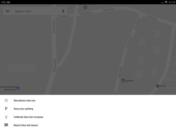 Mapy Google 9.49 beta