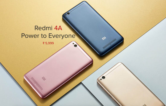 Xiaomi Redmi 4A ciemnoszary