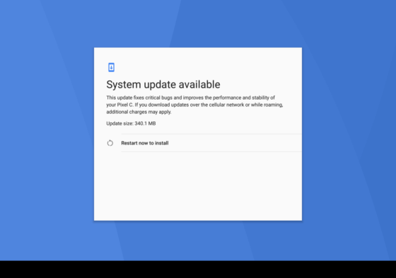 Android 7.1.2 Nougat aktualizacja Google Pixel C