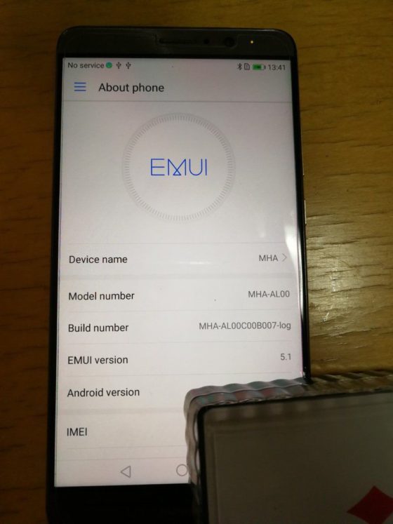 Huawei Mate 9 Android O