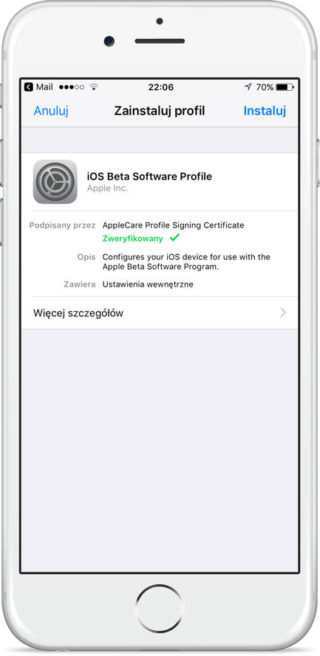 Apple iOS 11 beta 1