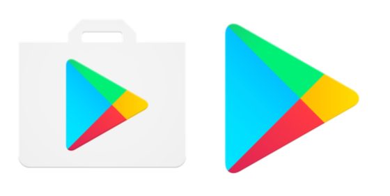 Sklep Play Google Android nowa ikona