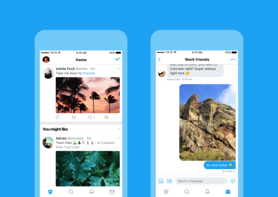 Nowy Twitter iOS Android
