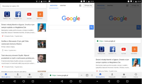 Google Chrome 61 Android