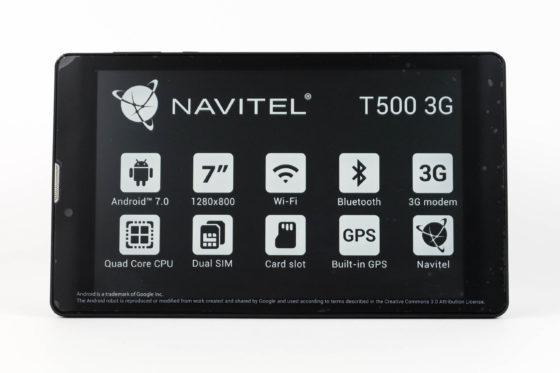 Navitel T500 3G tablet