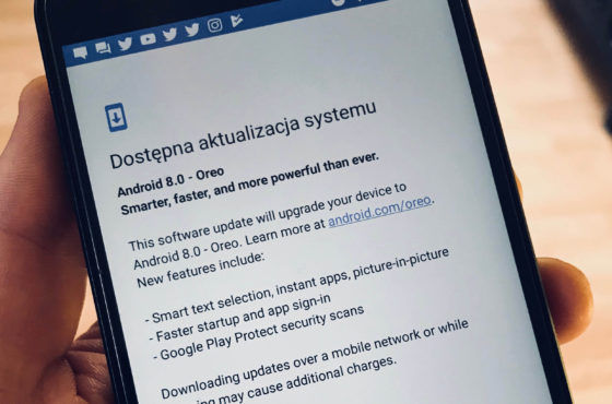 Android 8.0 Oreo Google aktualizacja Huawei Samsung Nokia HTC Motorola