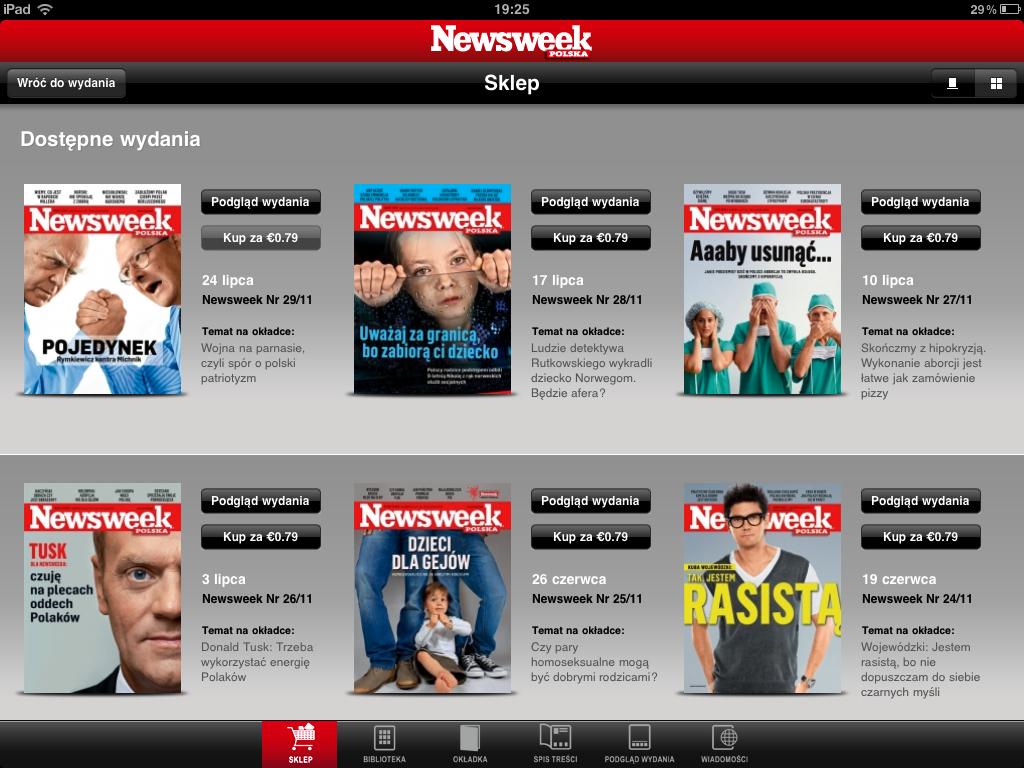 Newsweek - iPad