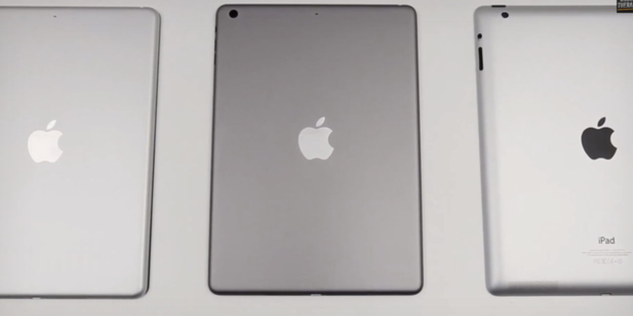 iPad 5 w kolorze space gray