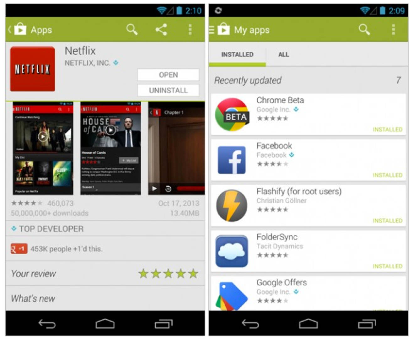 Google Play Store 4.4