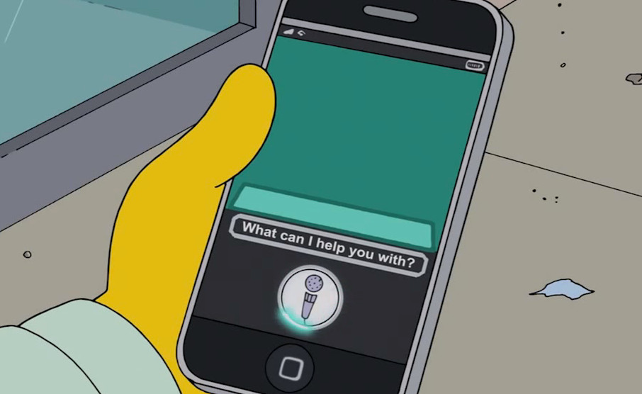 Siri - parodia w The Simpsons