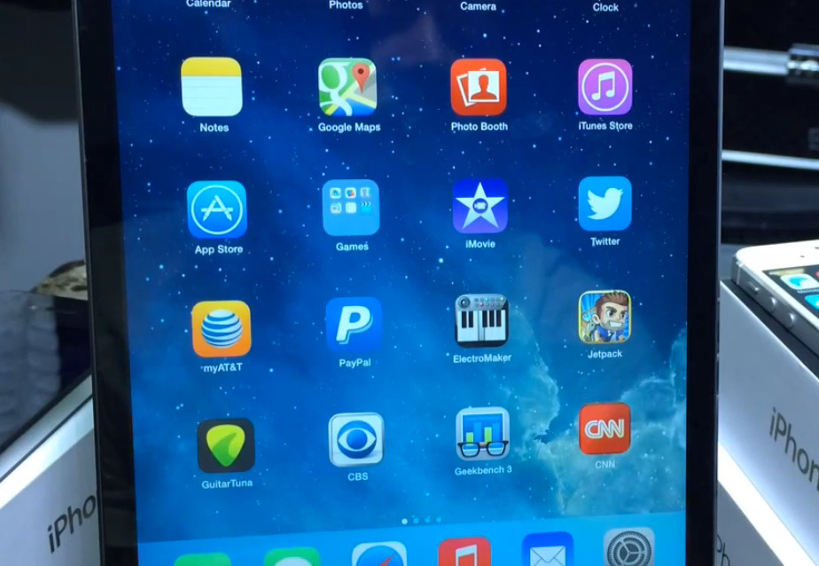 Ekran początkowy iOS 7.1