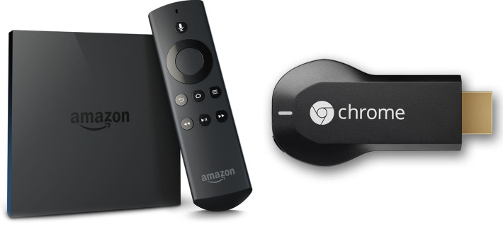 Amazon Fire TV vs Chromecast