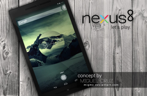 Google Nexus 8 - wizja
