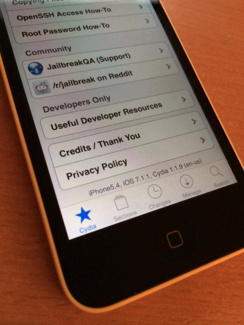 jailbreak iOS 7.1.1