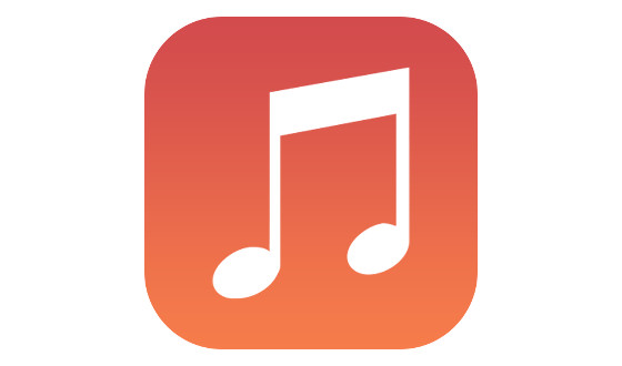 Muzyka - ikona z iOS 7
