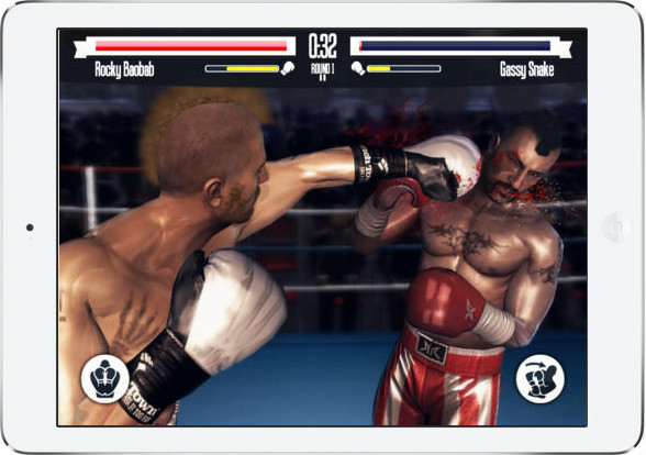 Real Boxing na iOS