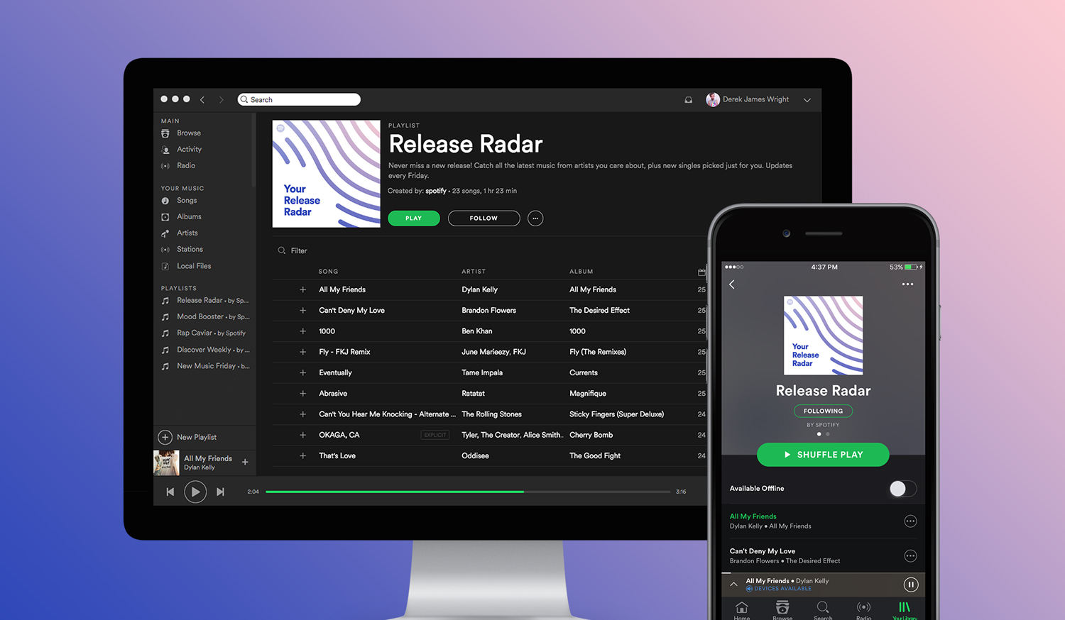 Spotify Radar Premier