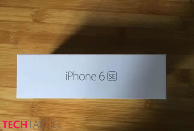 iPhone 6SE opakowanie pudełko