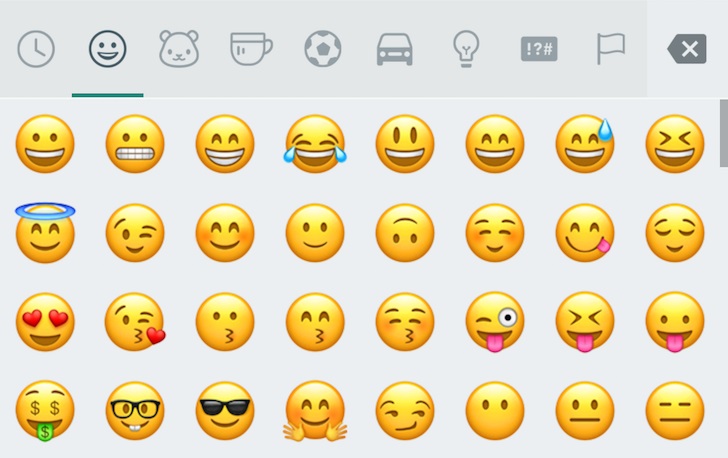 Whatsapp beta emoji