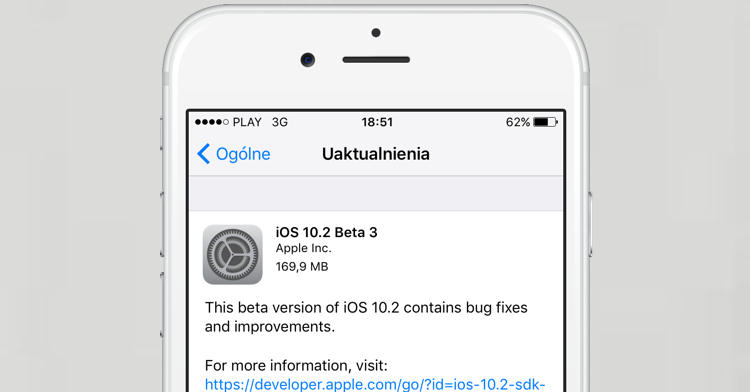 iOS 10.2 beta 3