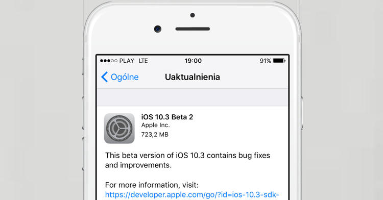 iOS 10.3 beta 2