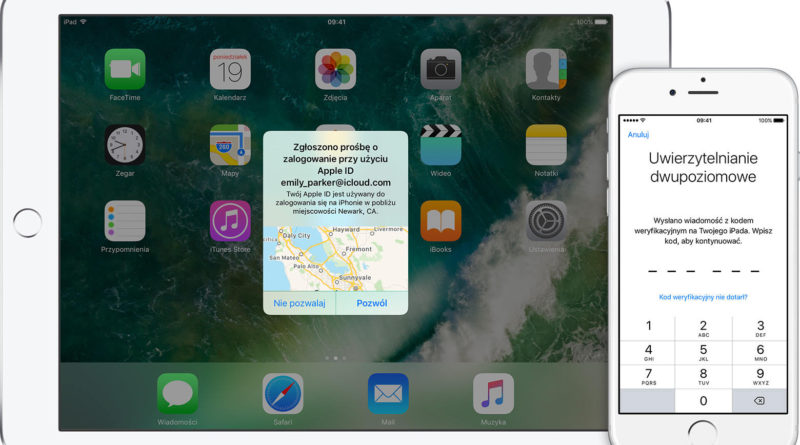 Apple ID iOS 10.3 uwierzytelnianie dwupoziomowe