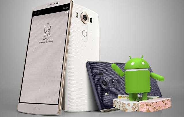 LG V10 LG G4 Android 7.0 Nougat aktualizacja