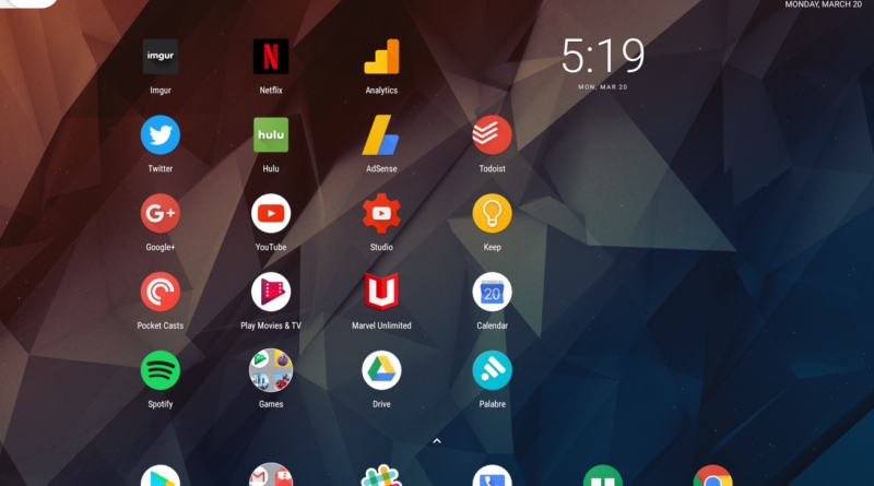 Android 7.1.2 Nougat aktualizacja Google Pixel C