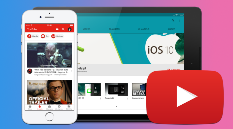 YouTube porady triki aplikacja iOS Android