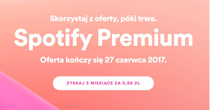 Spotify Premium promocja