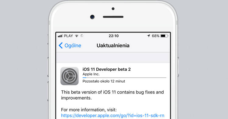 apple iOS 11 beta 2