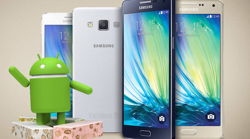 Samsung Galaxy A5 (2015) aktualizacja OTA Android 7.0 Nougat