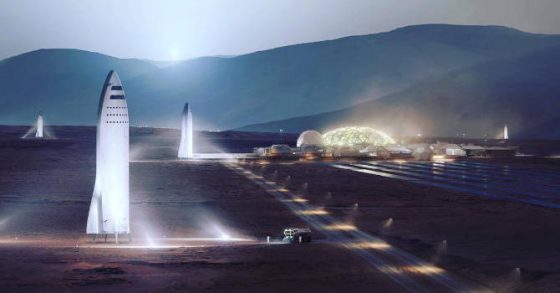 Elon Musk SpaceX Mars kosmos