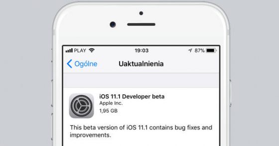iOS 11.1 beta 1