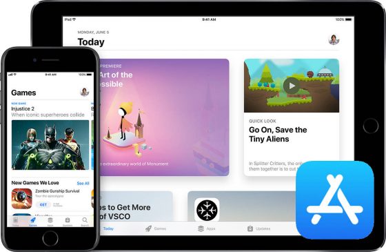 App Store Apple aplikacje i gry