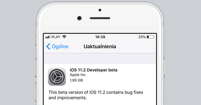 iOS 11.2 beta 1