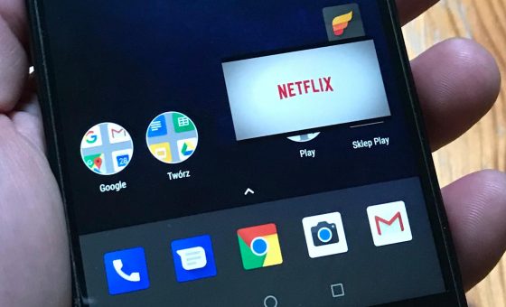 Netflix obraz w obrazie Android 8.1 Oreo