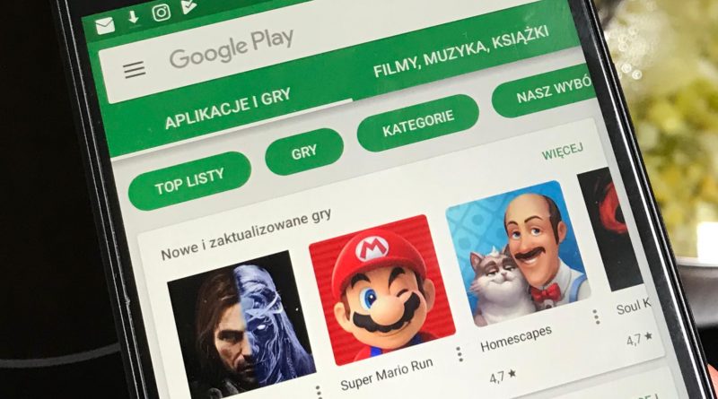 Google Androd Sklep Play promocje za darmo