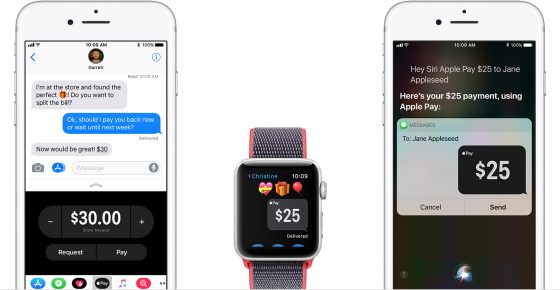 Apple Pay Cash iOS 11.2 beta 2 watchOS 4.2 beta 2