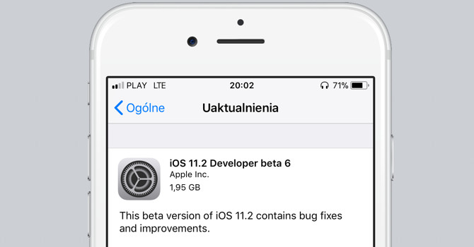 iOS 11.2 beta 6 macOS 10.13.2 beta 6