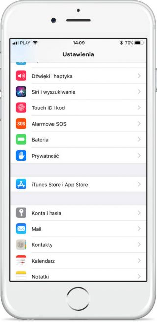 iOS 11.3 beta 1 prywatność
