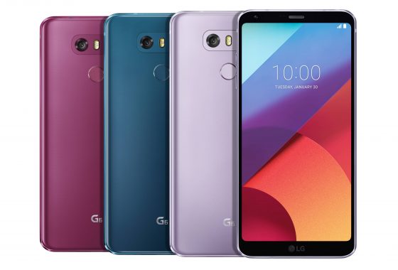 LG G6 nowe kolory
