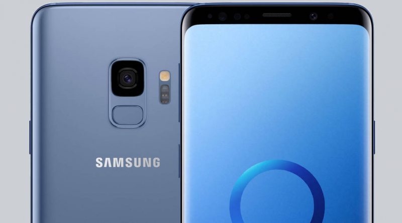 Samsung Galaxy S9 rendery