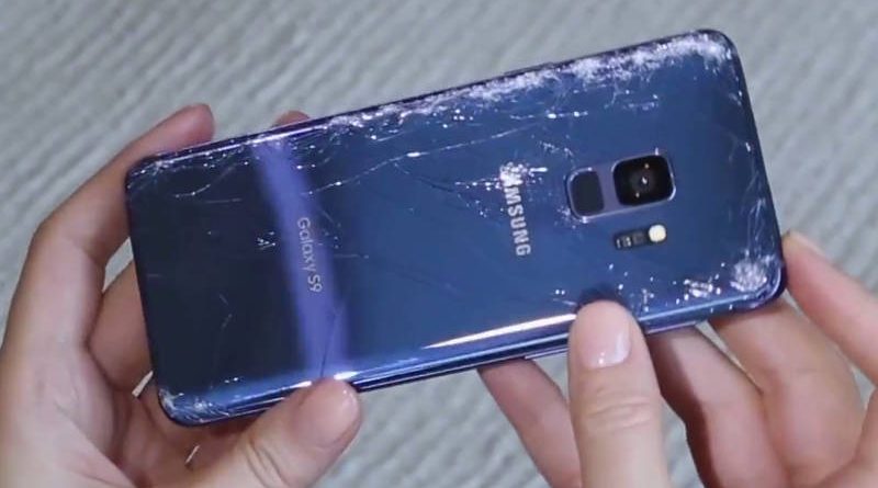 Samsung Galaxy S9 odporność na upadki