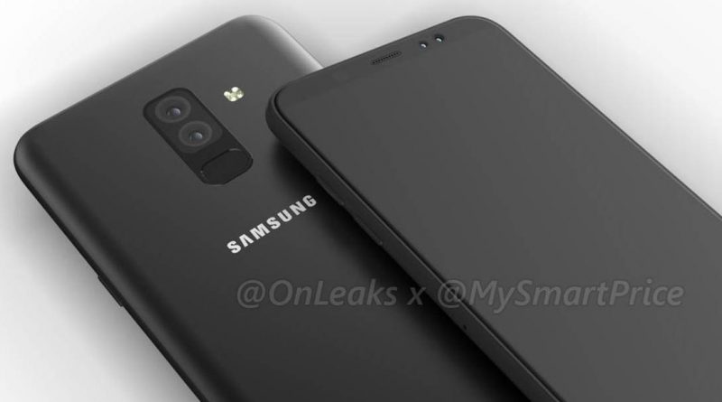 Samsung Galaxy A6 Plus rendery Onleaks