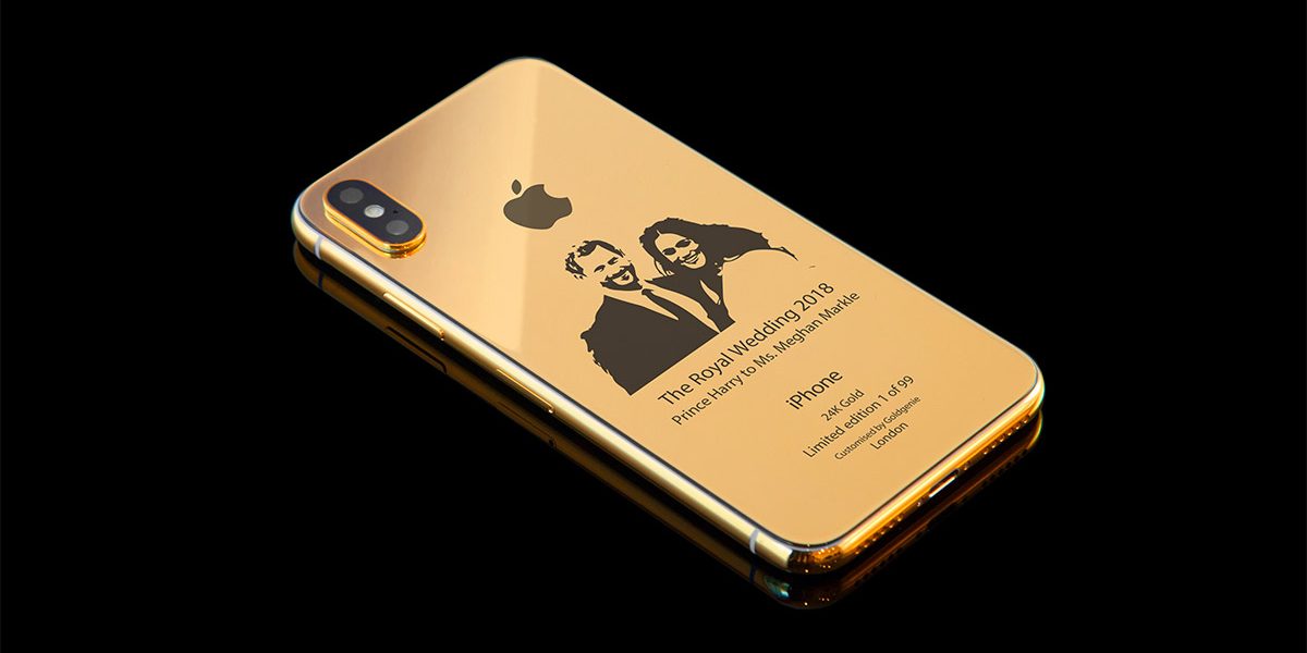 iPhone X Royal Wedding Edition
