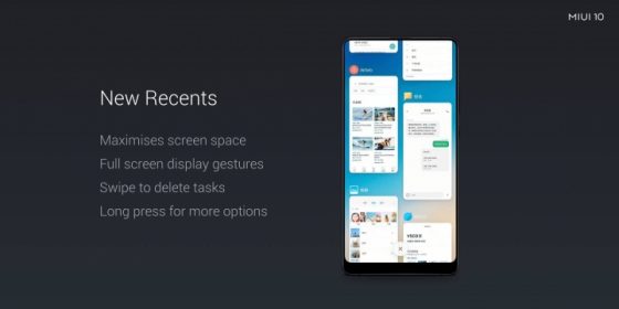 Xiaomi MIUI 10 beta